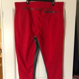 Armani Exchange joggers men’s size XXL like new (worn once)
